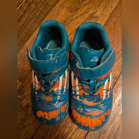 Adidas Boys Messi EL Performance ortholite Velcro Shoes toddler 7 - Picture 6 of 10